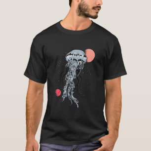 T-shirt Méduse mignonne animal de la faune Méduse réaliste