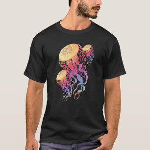 T-shirt Méduse Nature Vie Océanique Poisson