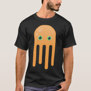 T-shirt Méduse orange