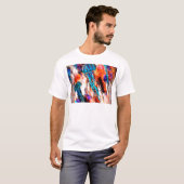 T-shirt Méduse Saut Électrique (Devant entier)