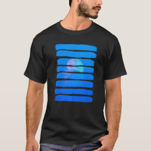 T-shirt Méduse sous l'océan Mer Nature Animal Leisu
