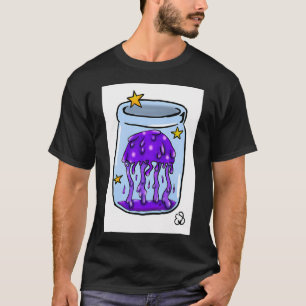T-shirt Méduse Violette