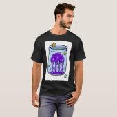 T-shirt Méduse Violette (Devant entier)