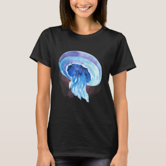 T-shirt Méduses à l'aquarelle Créatures de l'océan profond