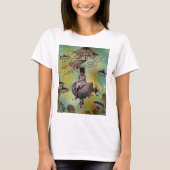 T-shirt Méduses sous-marines de Steampunk (Devant)