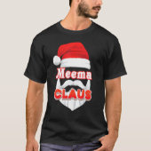 T-shirt Meema Claus Noël Père Noël Face Joyeux et moche Sw (Devant)