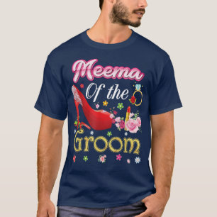 T-shirt Meema De La Salle Joyeux Mariage Flower Chaussure 