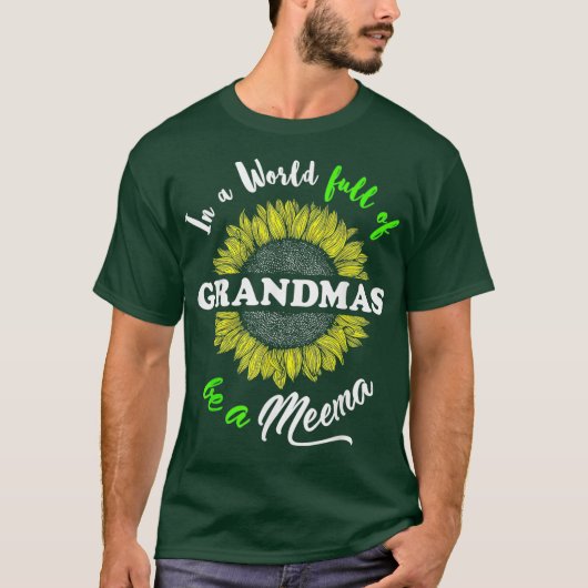 T-shirt Meema Toxits In a World full of Grandmas (Devant)