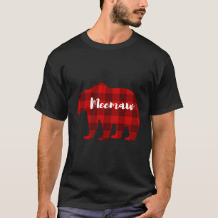 T-shirt Meemaw Ours Vêtements Femmes Cadeaux Grand-Parent