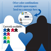 T-shirt Meepes en Amour, Chemise Femme Verte & Jaune