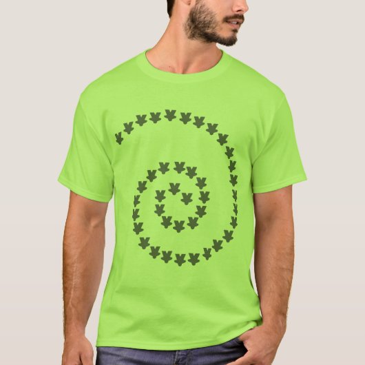 T-shirt Meeple Spiral (Devant)
