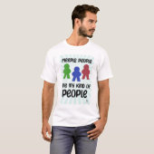 T-shirt Meeppeople Fun Board Jeu Nuit Slogan (Devant entier)