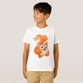 T-shirt Meerca Orange (Devant entier)