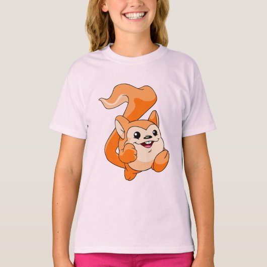 T-shirt Meerca Orange (Devant)