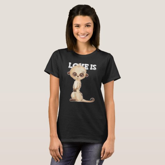 T-shirt Meerkat (Devant entier)