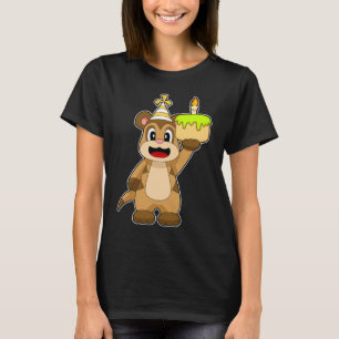T-shirt Meerkat Anniversaire Gâteau aux bougies