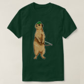 T-shirt Meerkat Archer Bow (Design devant)