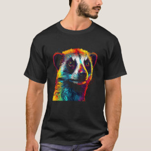 T-shirt Meerkat Artwork Animal Meerkat