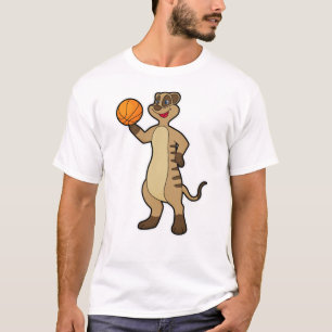 T-shirt Meerkat au Basketball Sports