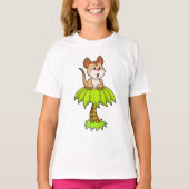 T-shirt Meerkat avec arbre (Devant)