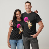 T-shirt Meerkat avec ballon (Unisexe)