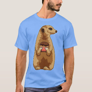 T-shirt Meerkat avec Muffin