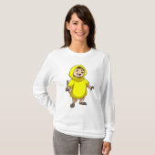 T-shirt Meerkat avec Raincoat (Devant entier)