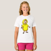 T-shirt Meerkat avec Raincoat (Devant entier)
