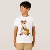 T-shirt Meerkat avec sac (Devant entier)