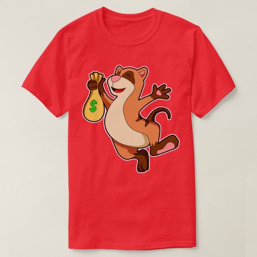 T-shirt Meerkat avec Wallet (Design devant)