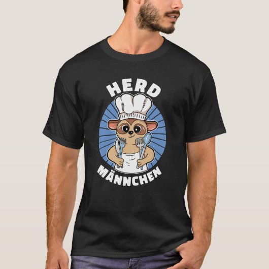 T-shirt meerkat chef (Devant)