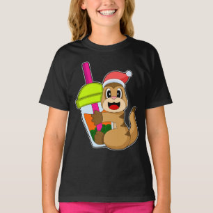T-shirt Meerkat Christmas Bubble tea