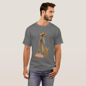 T-shirt Meerkat Cowboy (Devant entier)