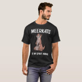 T-shirt Meerkat Cute Pour Hommes Meerkat Mongoose 4 (Devant entier)