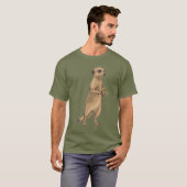 T-shirt Meerkat Darts Dart (Devant entier)