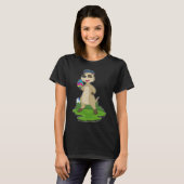 T-shirt Meerkat Easter Easter eggs (Devant entier)