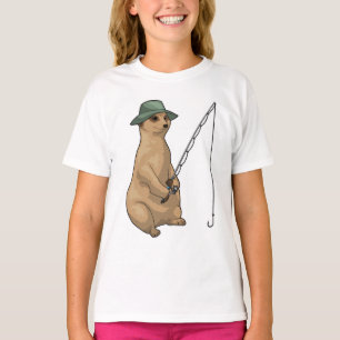 T-shirt Meerkat Fishing Fisher