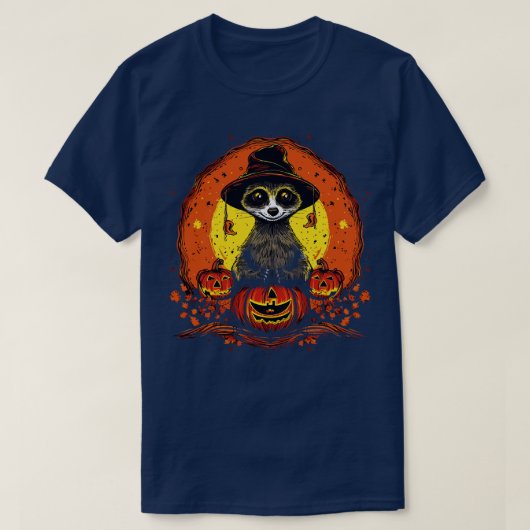 T-shirt Meerkat Halloween (Design devant)