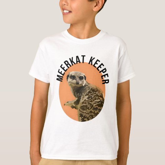 T-shirt Meerkat Keeper (Devant)