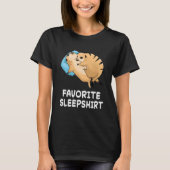 T-shirt Meerkat Meerkats Pajamas du sommeil dormant nuit (Devant)