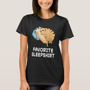 T-shirt Meerkat Meerkats Pajamas du sommeil dormant nuit
