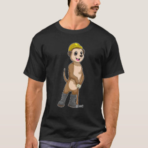 T-shirt Meerkat Miner Pickaxe