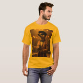 T-shirt Meerkat Sinatra, (Devant entier)