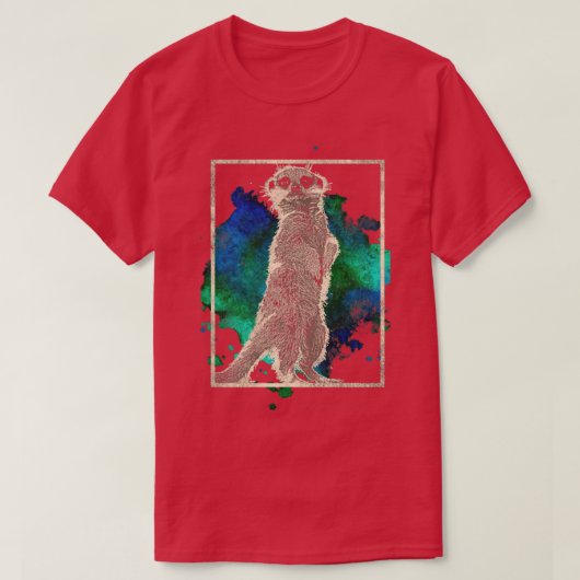 T-shirt Meerkat Suricate1 (Design devant)