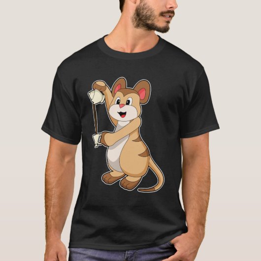 T-shirt Meerkat with coffee pot & coffee.PNG (Devant)