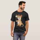 T-shirt Meerkat with coffee pot & coffee.PNG (Devant entier)