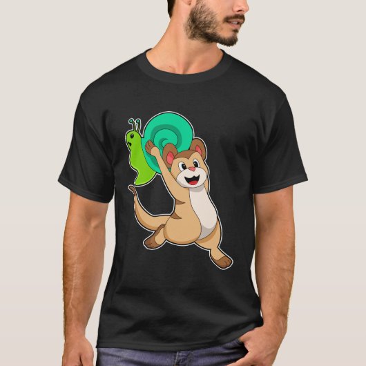 T-shirt Meerkat with Snail.PNG (Devant)