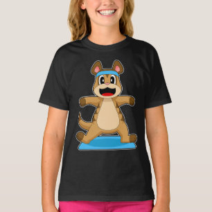 T-shirt Meerkat Yoga Fitness Sports