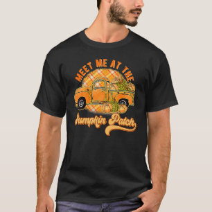 T-shirt Meet Me At The Pumkin Patch Truck Halloween Hello