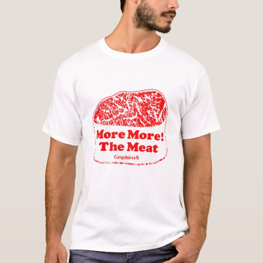 T-shirt Meet the MEAT (Devant)
